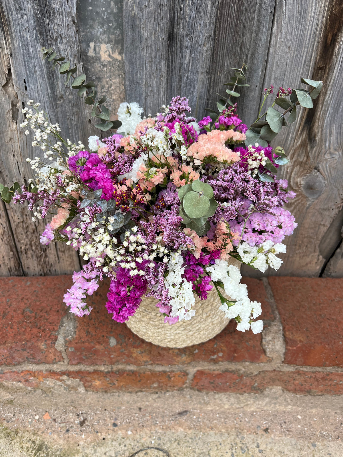 SWEET - Cesta flor seca