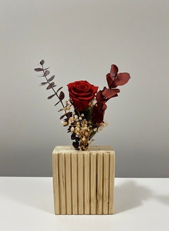 FLORERO LOVE- NATURAL RAYADO CORTO
