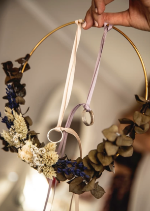 Corona - Porta anillos - Lavanda