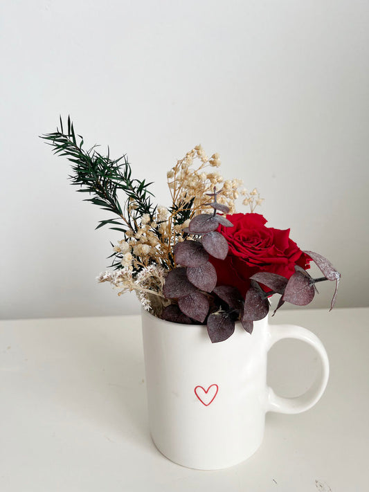 RED LOVE TAZA